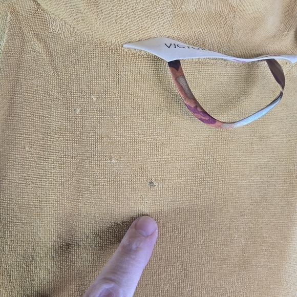 Vtg 90s Y2k Victorias Secret Satin Paisley Terrycloth Robe - Picture 4 of 11